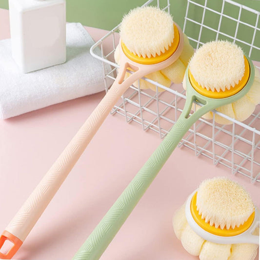 2 In 1 Bathing Scrubbing With Long Handle