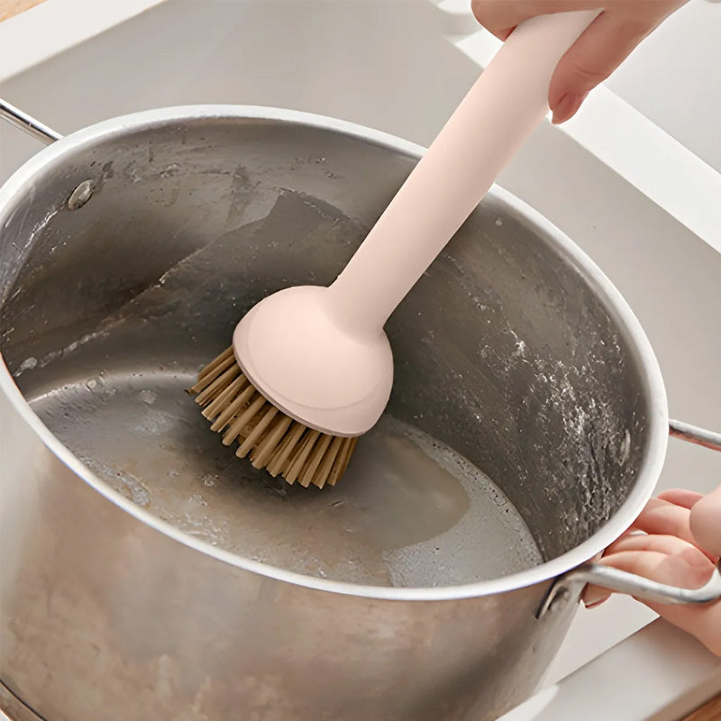 Rotatable Dish Washing Brush Long Handle